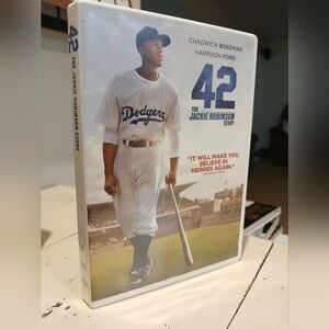 Warner Bros. 42: The Jackie Robinson Story DVD - White and Blue